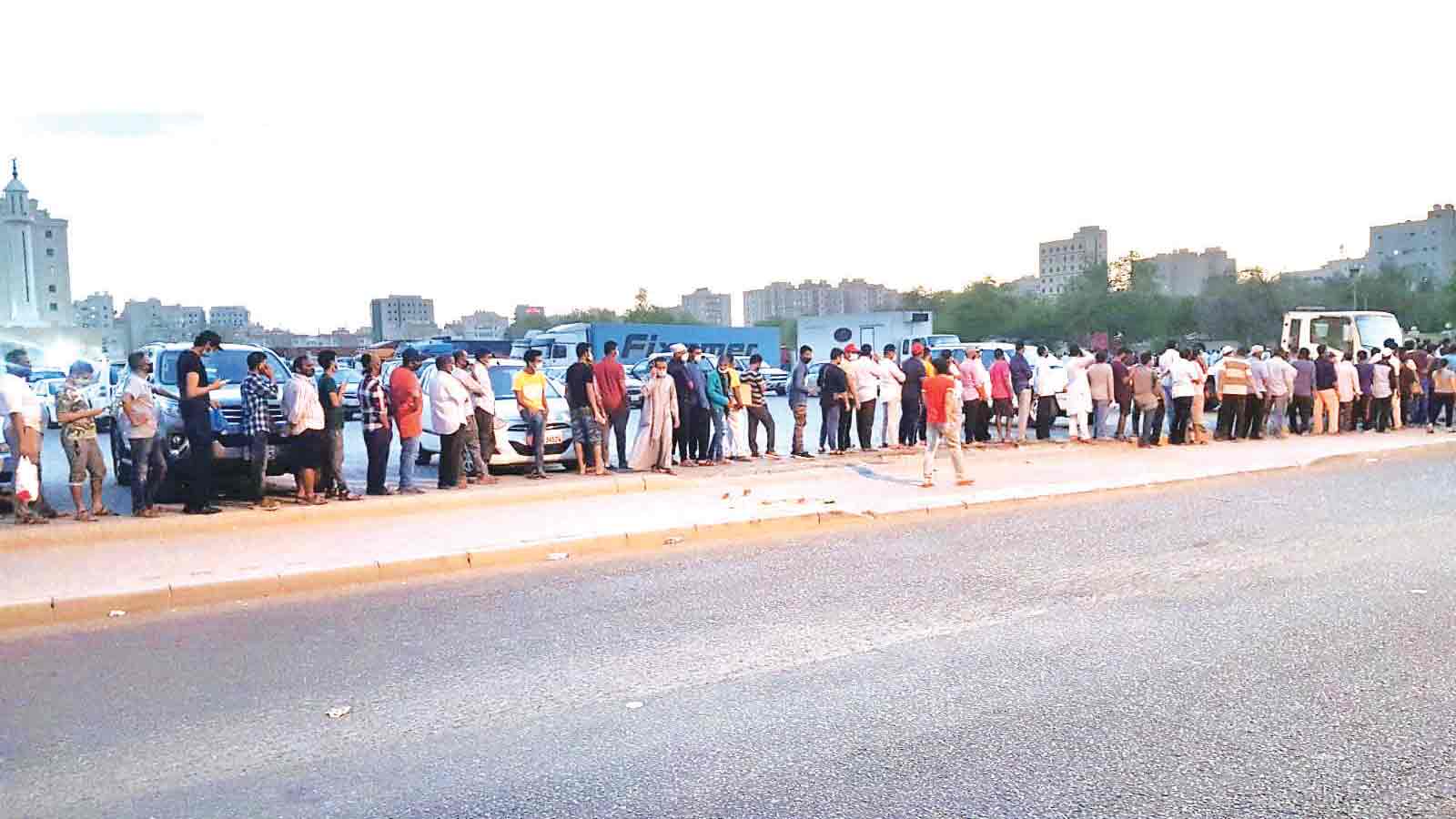 സൗജന്യ ഭക്ഷണ വിതരണ കേന്ദ്രമായി ഫർവാനിയ സൗജന്യ ഭക്ഷണ വിതരണ കേന്ദ്രമായി ഫർവാനിയ