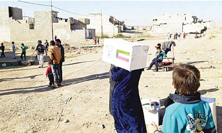 100 കോ​ടി ജ​ന​ങ്ങ​ൾ​ക്ക്​ ഭ​ക്ഷ​ണം പ​ദ്ധ​തി​യു​മാ​യി കു​വൈ​ത്ത്​