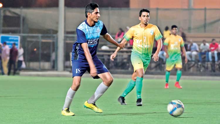 കളംനിറയെ ആവേശം തീർത്ത് കെഫാക് സോക്കര്‍ ലീഗ്