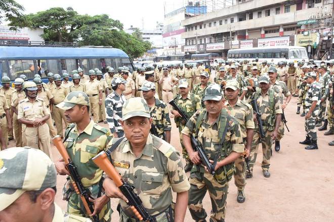 സംസ്ഥാനത്ത്​ ശക്​തമായ സുരക്ഷ; 57 കമ്പനി അർധ സൈനിക വിഭാഗം