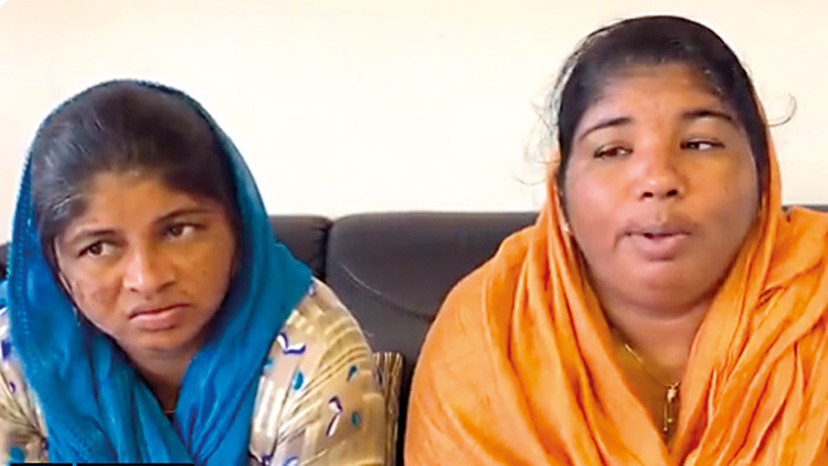 വി​സി​റ്റ്​ വി​സ​യി​ൽ വ​ഞ്ചി​ക്ക​പ്പെ​ട്ട  മ​ല​യാ​ളി സ​ഹോ​ദ​രി​മാ​ർ  എം​ബ​സി​യി​ൽ അ​ഭ​യം തേ​ടി