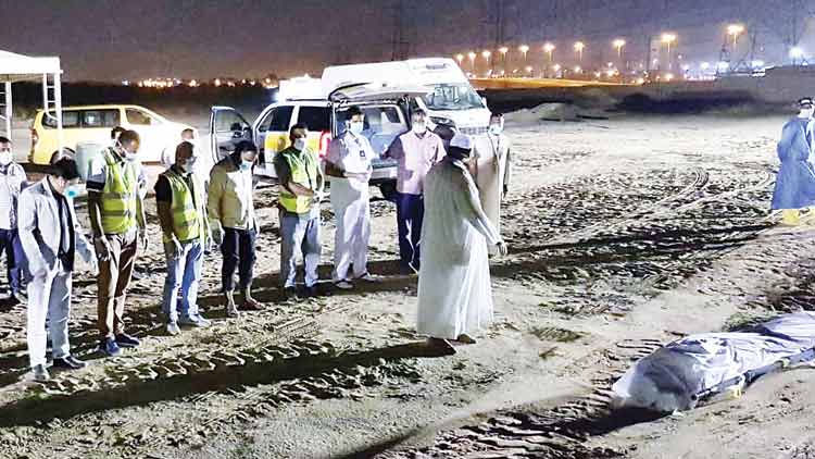 അബ്​ദുറഹ്​മാൻ മൂപ്പ​ൻറകത്തി​െൻറയും  ടി.സി. അഷ്റഫി​െൻറയും മൃതദേഹം ഖബറടക്കി