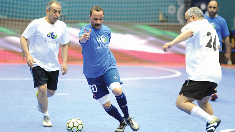 ഫു​ട്​​സാ​ൽ; എം.​പി​മാ​രു​ടെ ടീം ​മ​ന്ത്രി​മാ​രെ തോ​ൽ​പി​ച്ചു