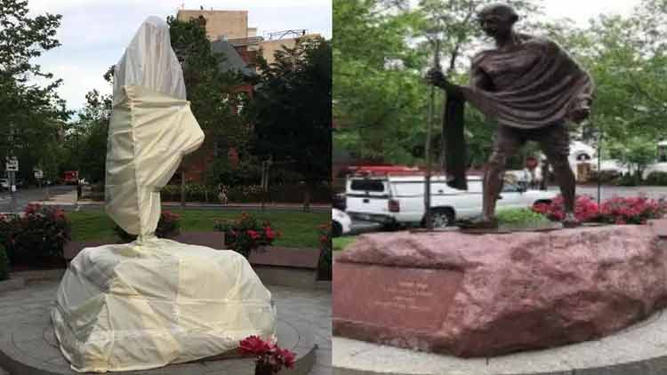 ഗാന്ധി പ്രതിമ തകർത്ത സംഭവം: ക്ഷമ ചോദിച്ച്​ യു.എസ്​ 