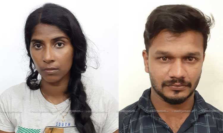 ന്യൂ ജെൻ ബൈക്കിൽ 15 കിലോ കഞ്ചാവ്​ കടത്തി; ദമ്പതികൾ അറസ്​റ്റിൽ