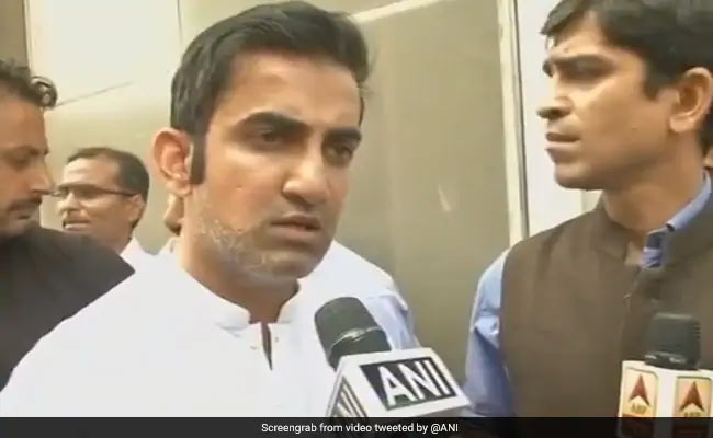 ഫോണിലൂടെ വധഭീഷണി ; സുരക്ഷ ഒരുക്കണമെന്ന് ഗൗതം ഗംഭീർ