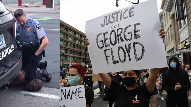 ഫ്ലോയിഡിന്‍റെ കൊലപാതകം; നാല് പൊലീസ് ഉദ്യോഗസ്ഥർക്കെതിരെയും കുറ്റം ചുമത്തും 