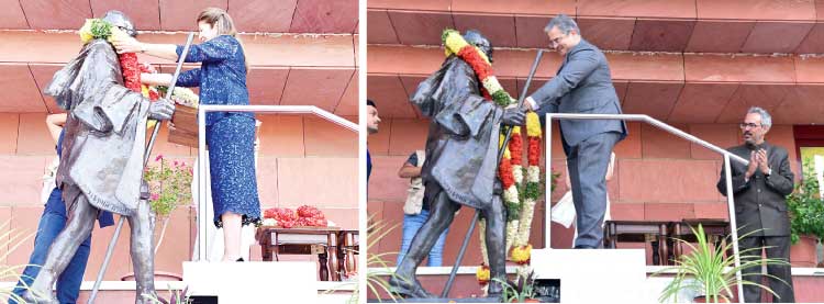 ഗാ​ന്ധി​സ്മൃ​തി​യി​ൽ കു​വൈ​ത്തി​ൽ ഗാ​ന്ധി​ജ​യ​ന്തി ആ​ഘോ​ഷം