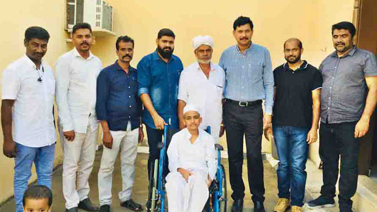 ജയിലിലെത്തി ഉപ്പയെ കണ്ടു: ആഹ്ലാദത്തിലും അമ്പരപ്പിലും സ​ക്കീ​ർ ഹു​സൈ​ൻ