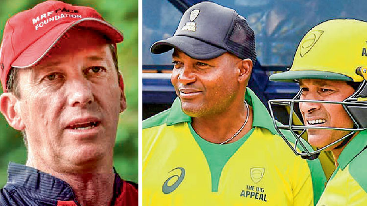 വെ​ള്ളം​കു​ടി​പ്പി​ച്ച ബാ​റ്റ്​​സ്​​മാ​നെ വെ​ളി​പ്പെ​ടു​ത്തി മ​ഗ്രാ​ത്ത്