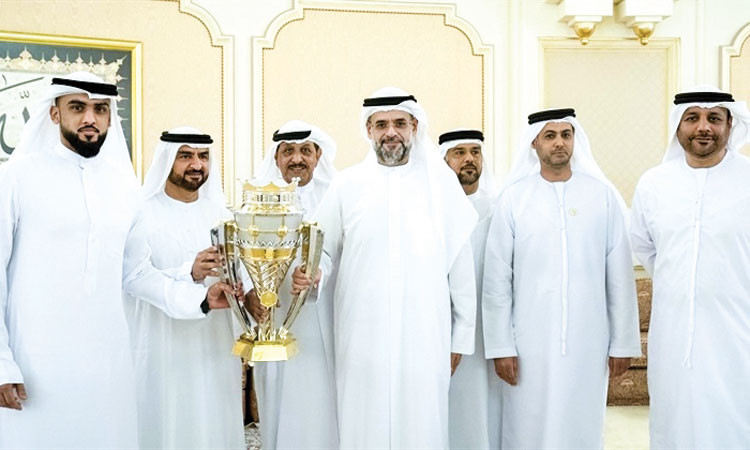 ഗ​ൾ​ഫ് സൂ​പ്പ​ർ ക​പ്പ്  ജേ​താ​ക്ക​ൾ​ക്ക്  സൂ​പ്പ​ർ വ​ര​വേ​ൽ​പ്