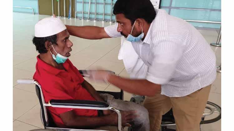 എയർ ഇന്ത്യ ഉദ്യോഗസ്ഥ​െൻറ പിടിവാശി, വീൽചെയർ യാത്രക്കാരന് യാത്ര മുടങ്ങി