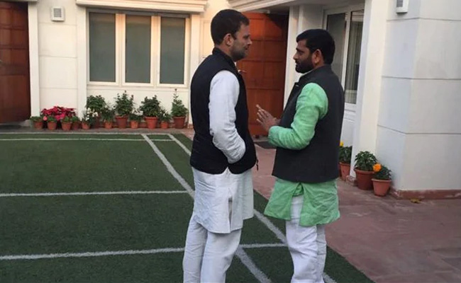 അ​മേത്തിയിൽ രാഹുലിനെതിരെ കോൺഗ്രസ്​ നേതാവി​ൻെറ മകൻ