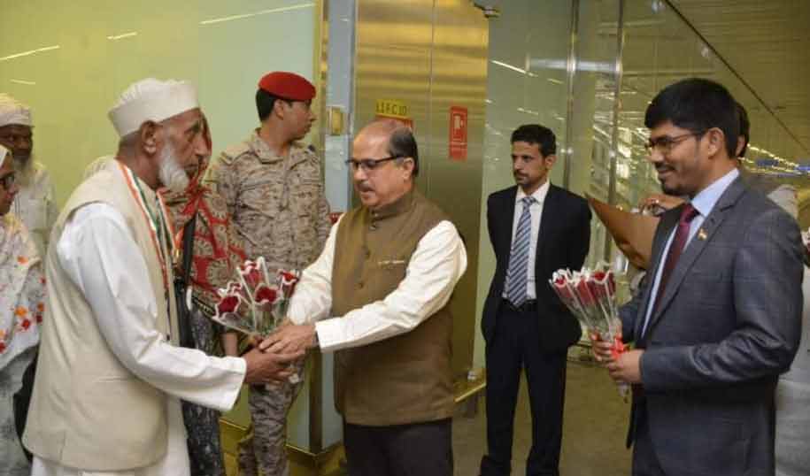 hajj group at madina