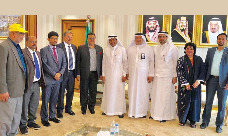 ഇന്ത്യൻ പ്രതിനിധി സംഘം ഹജ്ജ്​ സഹമന്ത്രിയുമായി കൂടിക്കാഴ്​ച നടത്തി