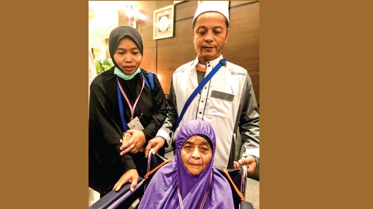 താ​യ്​​​ല​ൻ​ഡി​ൽ​നി​ന്ന്​ 103കാ​രി ഹ​ജ്ജു​മ്മ