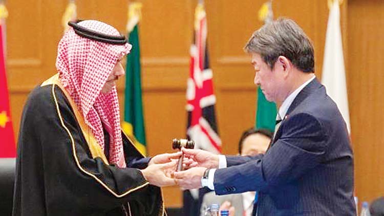 ജി 20 അധ്യക്ഷ പദവി സൗദി അറേബ്യ ഏറ്റുവാങ്ങി