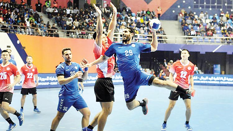 ഏ​ഷ്യ​ൻ ഹാ​ൻ​ഡ്​​ബാ​ൾ: ഹോ​േ​ങ്കാ​ങ്ങി​നെ​തി​രെ  കു​വൈ​ത്തി​ന്​  ഉ​ജ്ജ്വ​ല വി​ജ​യം