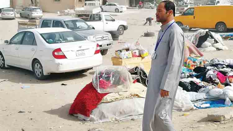 ഹ​സാ​വി​യി​ൽ 18 തെ​രു​വു​ക​ച്ച​വ​ട​ക്കാ​ർ അ​റ​സ്​​റ്റി​ൽ