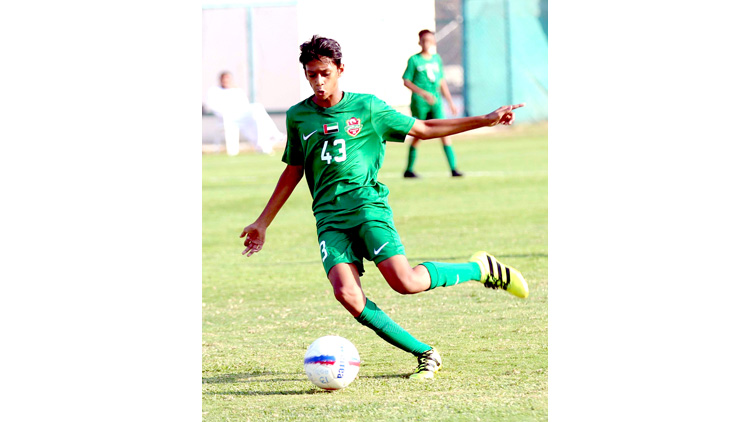 ഗോൾവല നിറച്ച്​ ഹത്തീം അലി