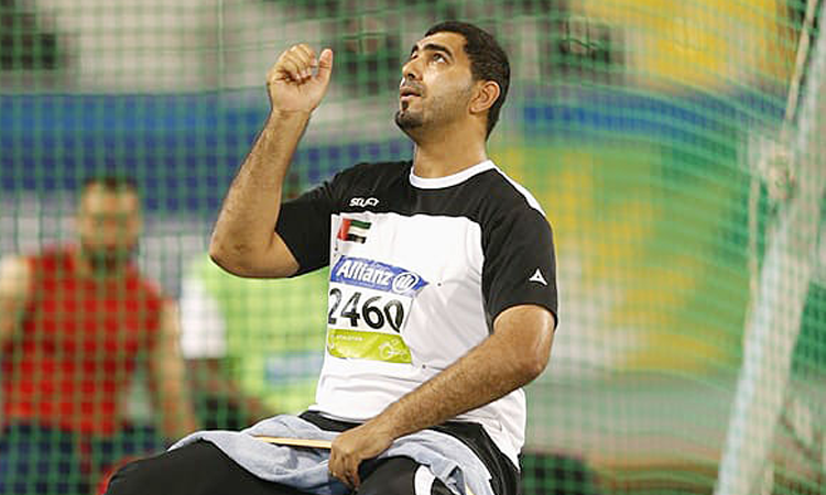 പരിശീലനത്തിനിടെ കമ്പി തലക്കടിച്ച്​  യു.എ.ഇ പാരാലിമ്പിക്​സ്​ താരം മരിച്ചു