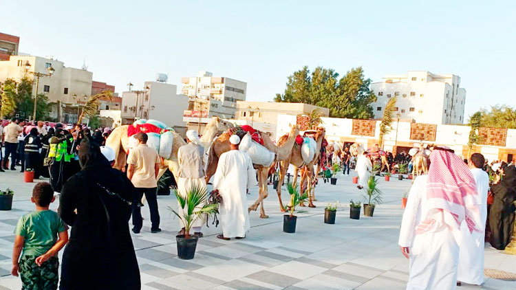 പ​ഴ​മ​യു​ടെ പ്രൗ​ഢി വി​ളി​ച്ചോ​തി യാം​ബു​വി​​ൽ പൈ​തൃ​കോ​ത്സ​വം