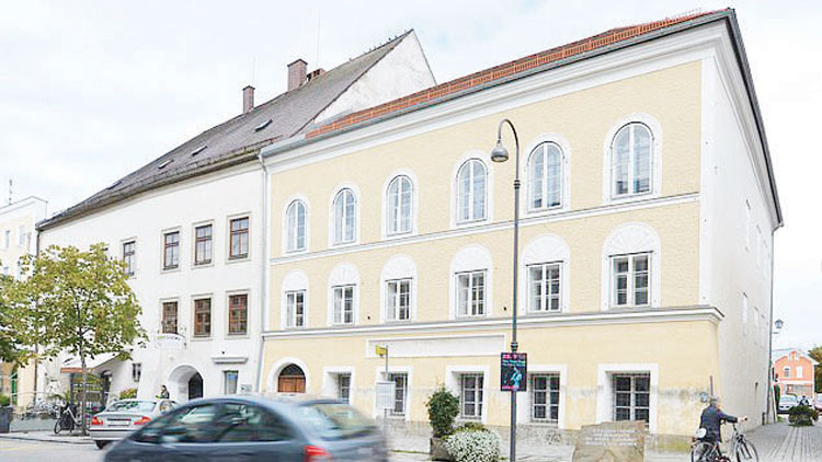 ഹി​റ്റ്​​ല​റു​ടെ ജ​ന്മ​ഗൃ​ഹം ഇ​നി പൊ​ലീ​സ്​ സ്​​റ്റേ​ഷ​ൻ