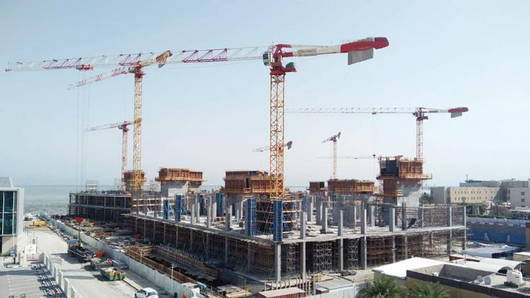 പു​തി​യ പ്ര​സ​വ ആ​ശു​പ​ത്രി നി​ർ​മാ​ണം പു​രോ​ഗ​മി​ക്കു​ന്നു