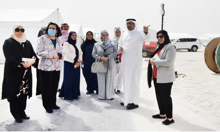 താ​ൽ​ക്കാ​ലി​ക ആ​ശു​പ​ത്രി ത​യാ​ർ