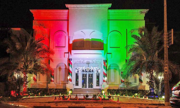 ദേ​ശീ​യ​ദി​നാ​ഘോ​ഷം:  കു​വൈ​ത്തി വീ​ടു​ക​ളും അ​ല​ങ്കാ​ര​മ​യം​