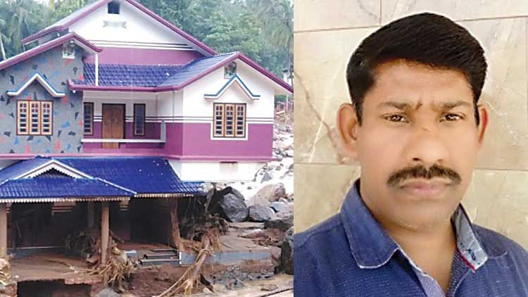 ഉ​രു​ൾ​പൊ​ട്ട​ൽ:  ഉ​സ്​​മാ​ന്​ ന​ഷ്​​ടം 20 വ​ർ​ഷ​ത്തെ സ​മ്പാ​ദ്യം