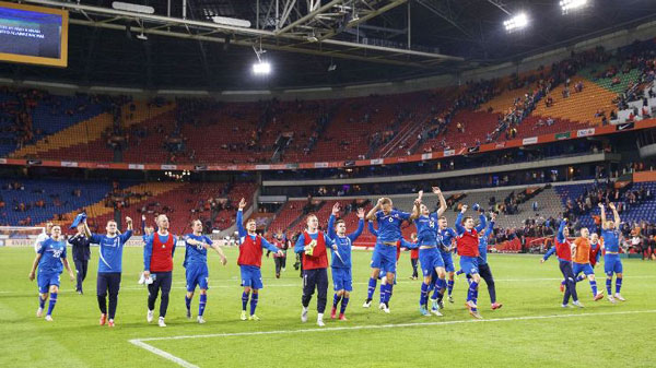 ഐസ് ലന്‍ഡിന് യൂറോകപ്പ് യോഗ്യത; ചരിത്രനേട്ടം