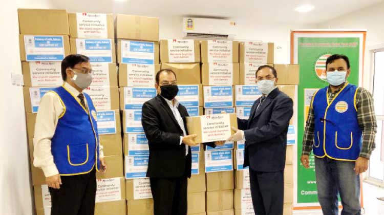 ഐ.​സി‌.​ആ​ർ‌.​എ​ഫ് 2000ല​ധി​കം ഭ​ക്ഷ്യ കി​റ്റു​ക​ൾ ന​ൽ​കി