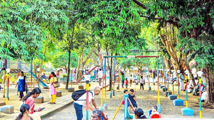 തൊടുപുഴ നഗരസഭ പാർക്ക്​ മുഖം മിനുക്കുന്നു