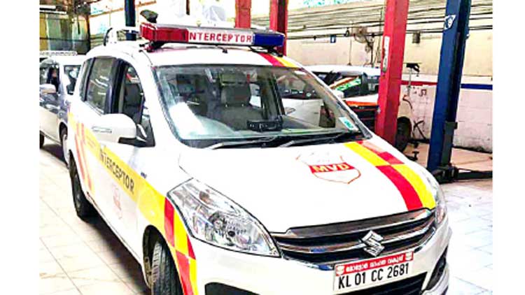 ഗതാഗത നിയമലംഘനങ്ങള്‍ കണ്ടെത്താൻ ഇൻറർസെപ്​റ്റർ നിരത്തിൽ