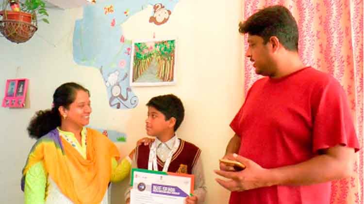 വന്യമൃഗ ശല്യത്തിന്​ പരിഹാരം:  ഗബ്രിയേലി​െൻറ ക​ണ്ടുപിടിത്തത്തിന്​ അംഗീകാരം