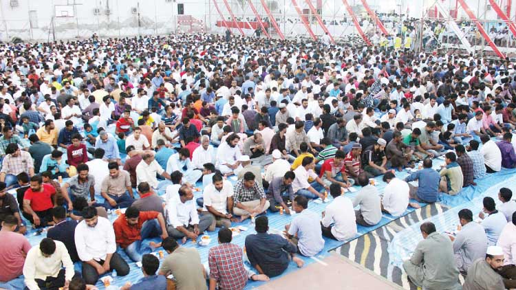 സ​ലാ​ല കെ.​എം.​സി.​സി ഇ​ഫ്​​താ​ർ