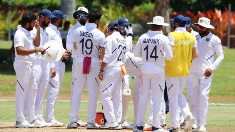 സ​ന്നാ​ഹം: ഇ​ന്ത്യ  ശ​ക്​​ത​മാ​യ നി​ല​യി​ൽ