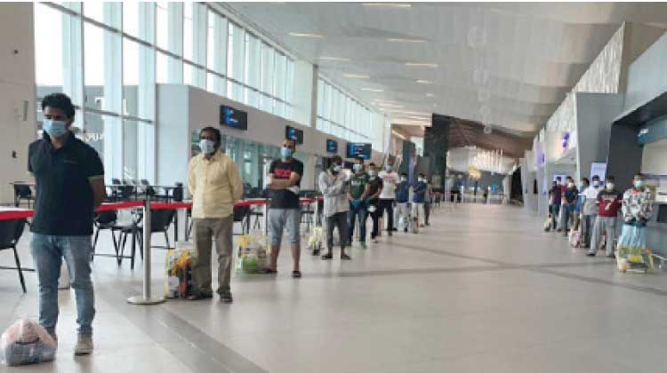 നാടുകടത്തൽ കേന്ദ്രത്തിലെ 234 ഇന്ത്യക്കാർ നാടണഞ്ഞു