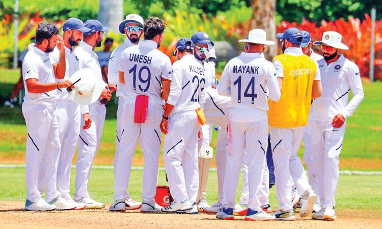 ഇന്ത്യ-വിൻഡീസ്​ ടെസ്​റ്റ്​ പരമ്പരക്ക്​ നാളെ തുടക്കം; ത​ല​പു​ക​ച്ച്​ കോ​ഹ്​​ലി