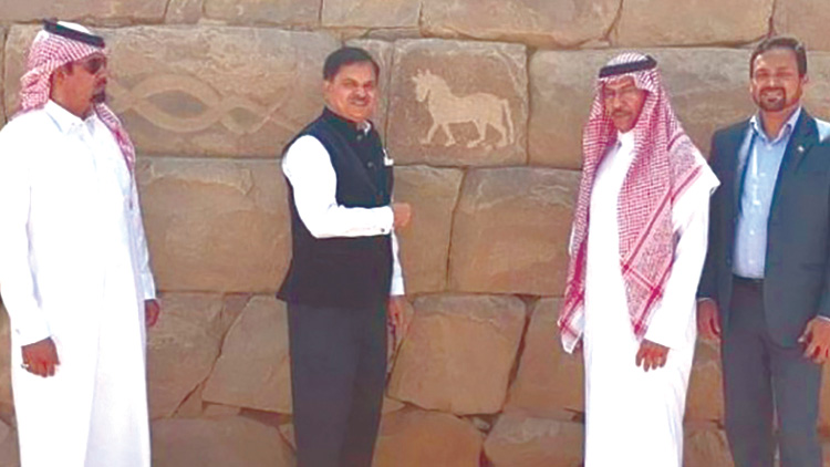 നജ്റാനിലെ ചരിത്ര സ്ഥലങ്ങൾ ഇന്ത്യൻ അംബാസഡർ സന്ദർശിച്ചു