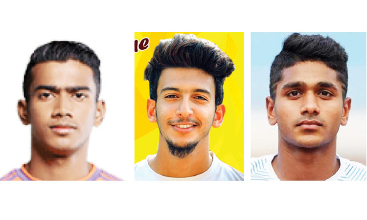 അ​ണ്ട​ർ 23 ഇ​ന്ത്യ സാ​ധ്യ​താ ടീം: ​ആ​ഷി​ഖ്, സ​ഹ​ൽ, രാ​ഹു​ൽ ടീ​മി​ൽ