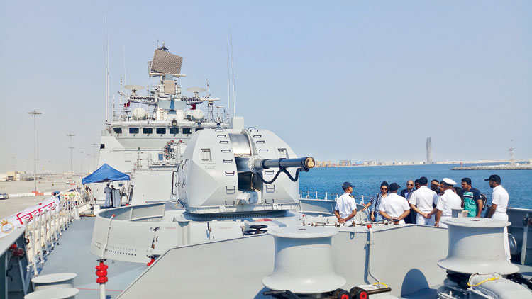 കടൽരാജാവ്​ ത്രികാന്ത്​ എത്തി