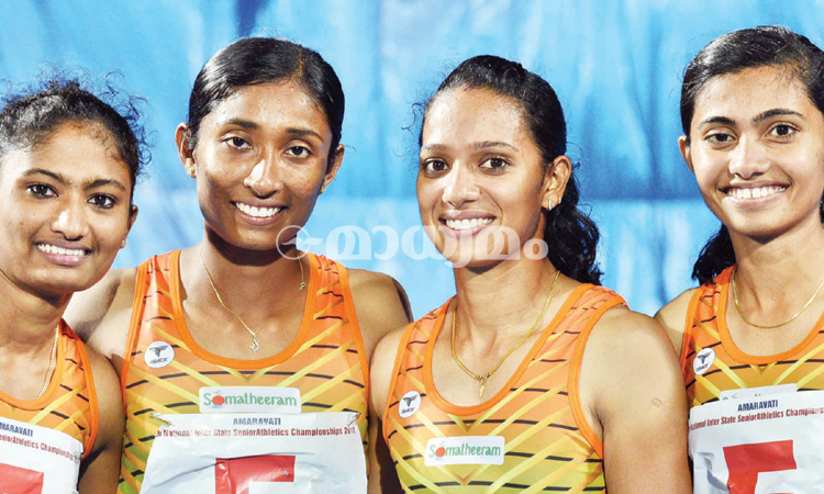 inter state senior athletic meet kerala team