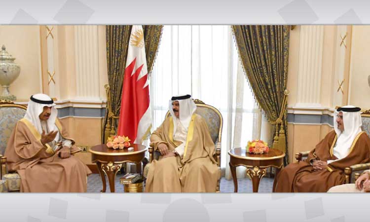 പ്രധാനമന്ത്രിയും കിരീടാവകാശിയുമായി ഹമദ്​ രാജാവി​െൻറ​ കൂടിക്കാഴ്​ച