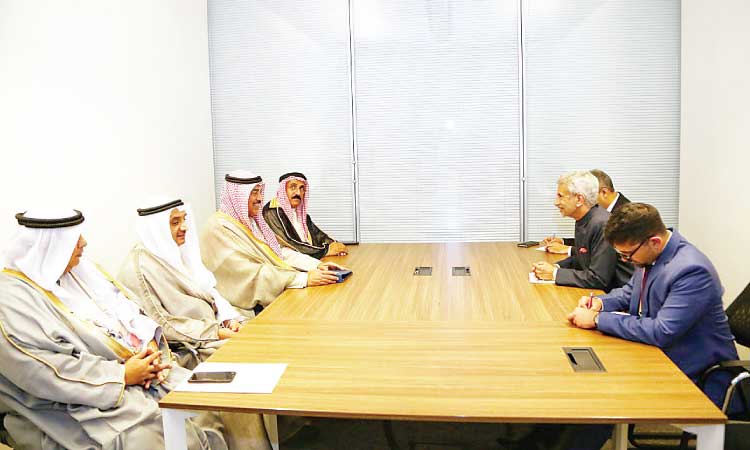 ഇന്ത്യ, കുവൈത്ത്​ വിദേശകാര്യ മന്ത്രിമാർ കൂടിക്കാഴ്​ച നടത്തി