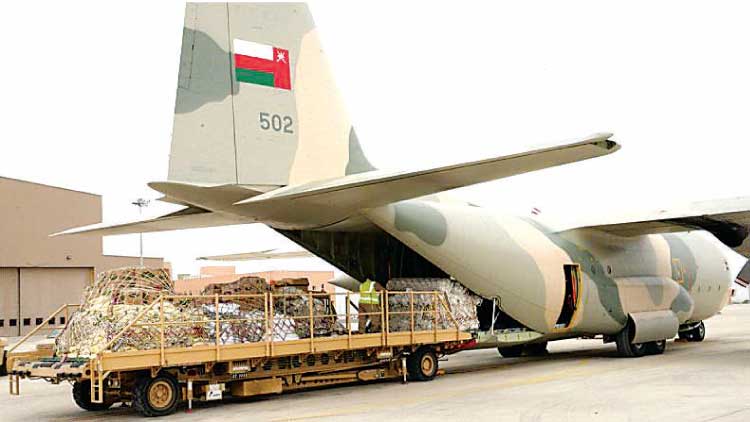 ഇ​റാ​ന്​ സ​ഹാ​യ​വു​മാ​യി ഒ​മാ​ൻ