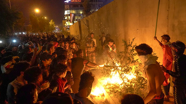 ഇറാഖിലെ ഇറാൻ കോൺസുലേറ്റിനു  നേരെ ആക്രമണം