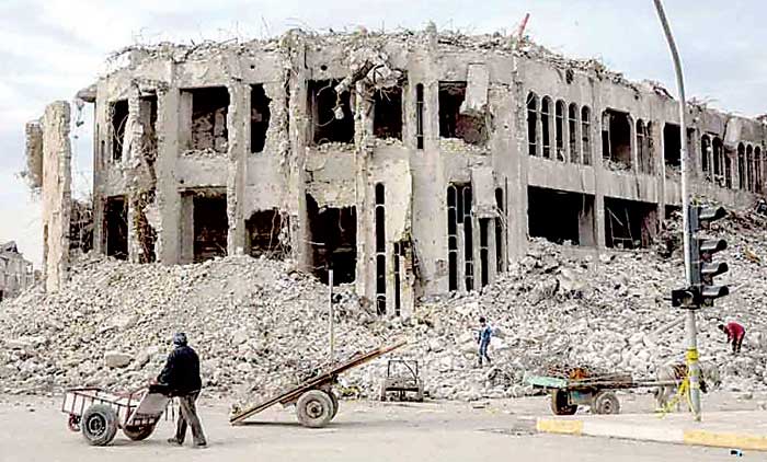 ഇ​റാ​ഖ്​ പു​ന​ർ​നി​ർ​മാ​ണ പ്ര​വ​ർ​ത്ത​ന​ങ്ങ​ൾ എ​ങ്ങു​മെ​ത്തി​യി​ല്ല