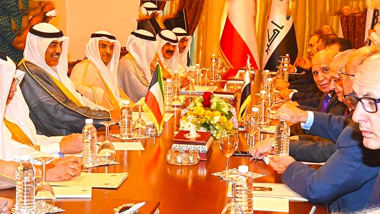 എ​ണ്ണ, വാ​ണി​ജ്യ മേ​ഖ​ല​യി​ൽ ഇ​റാ​ഖു​മാ​യി സ​ഹ​ക​ര​ണം ശ​ക്ത​മാ​ക്കാൻ കുവൈത്ത്​